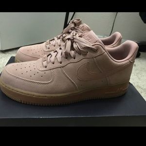 salmon air force 1 high top